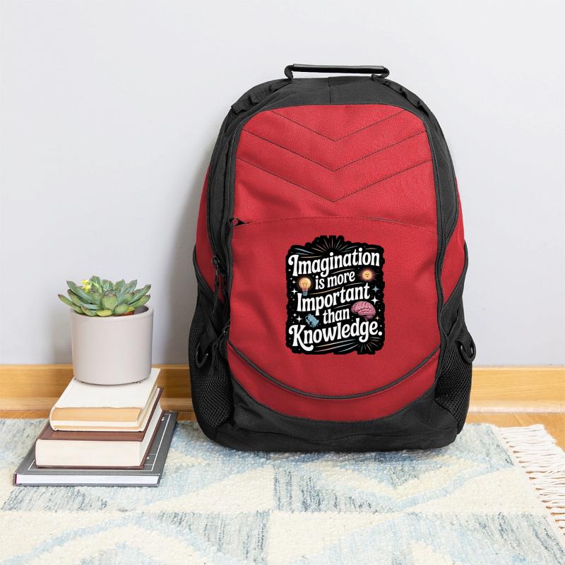 Imagination Over Knowledge – Inspiring Quote Tee