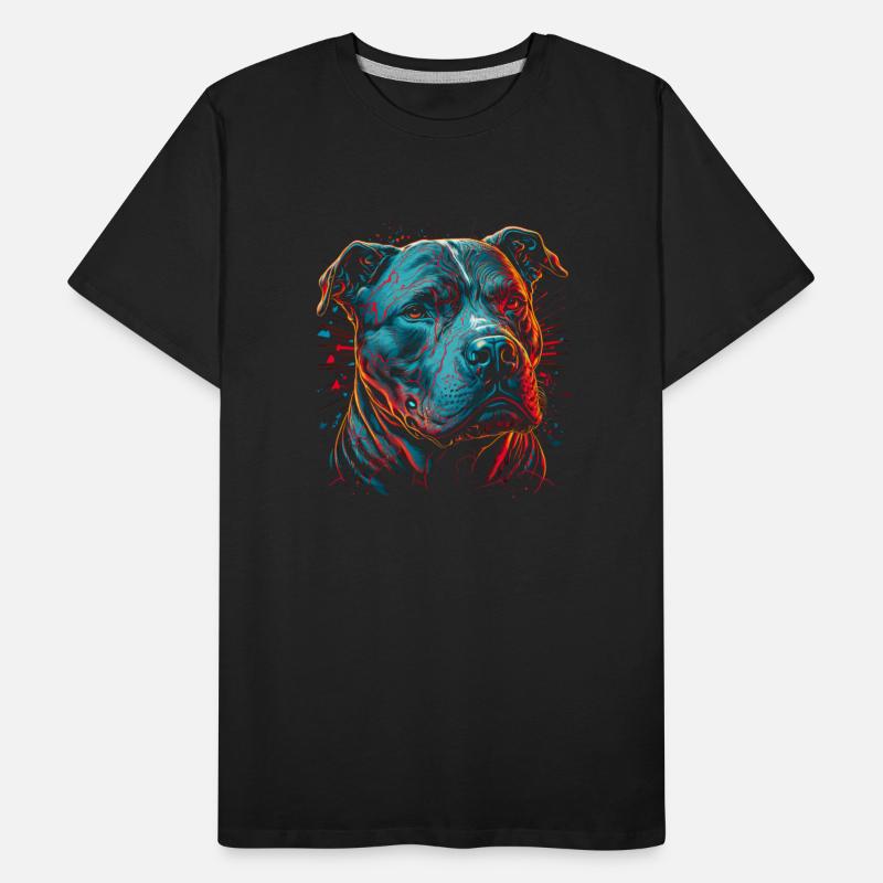 Ink Splatter Pitbull