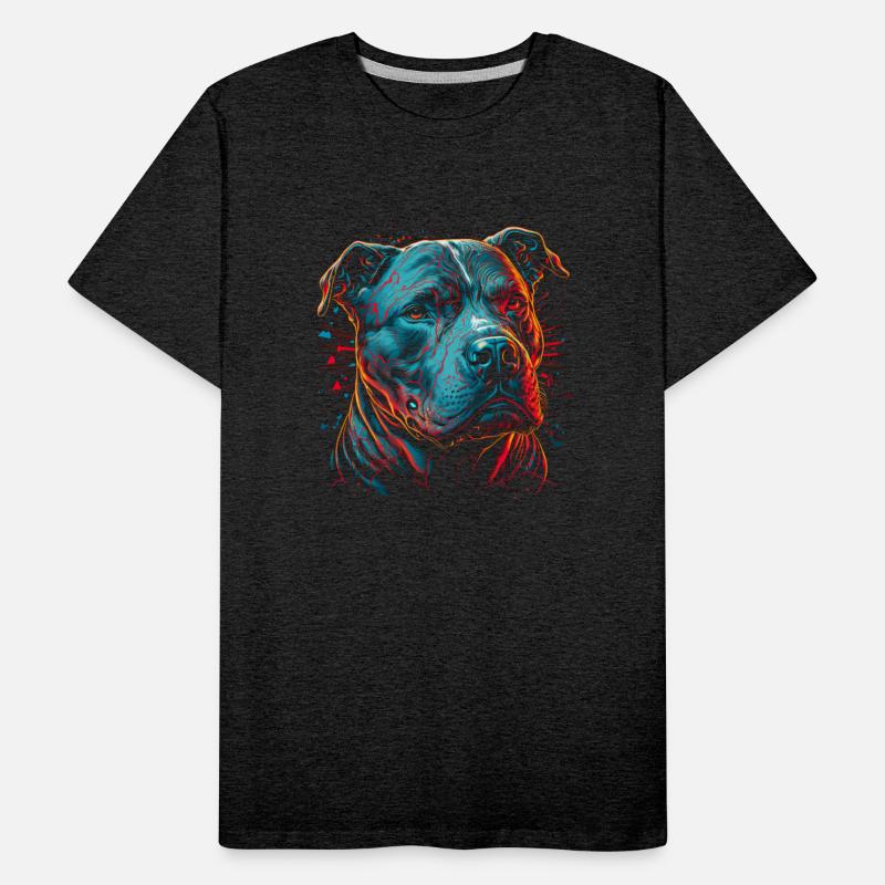 Ink Splatter Pitbull