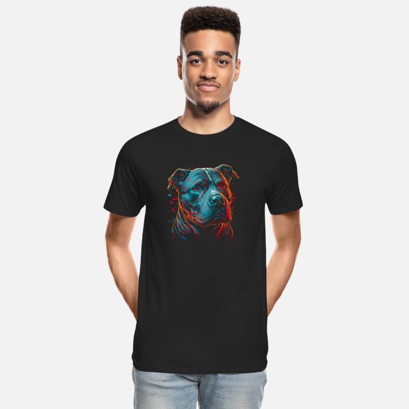 Ink Splatter Pitbull