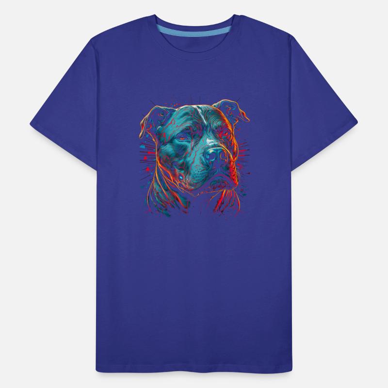 Ink Splatter Pitbull