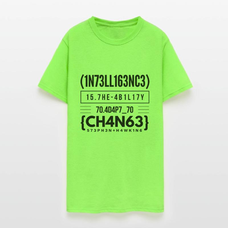 INTELLIGENCE IS THE ABILITY TO ADAPT TO CHANGE