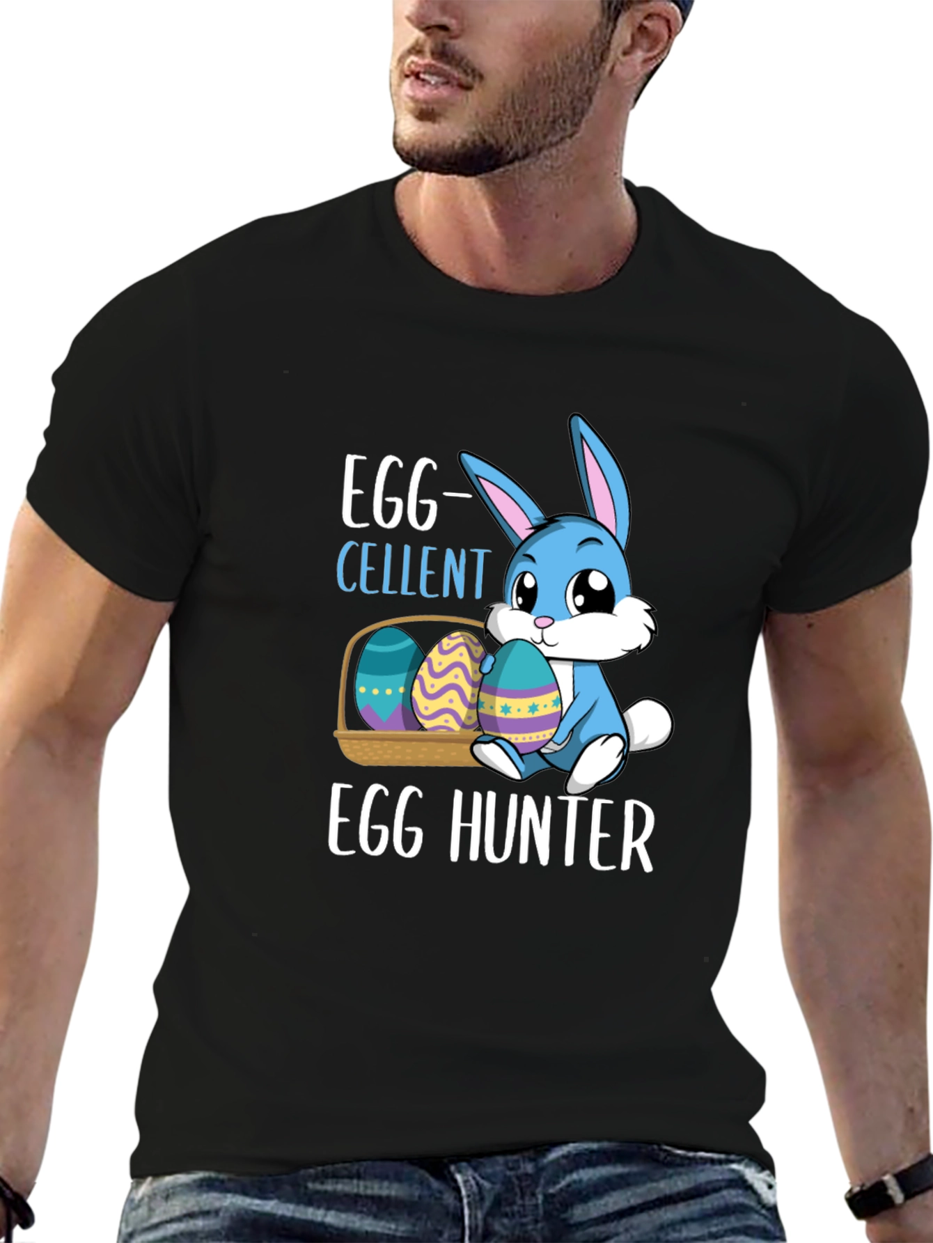 Egg-cellent Easter Bunny Egg Hunter T-Shirt