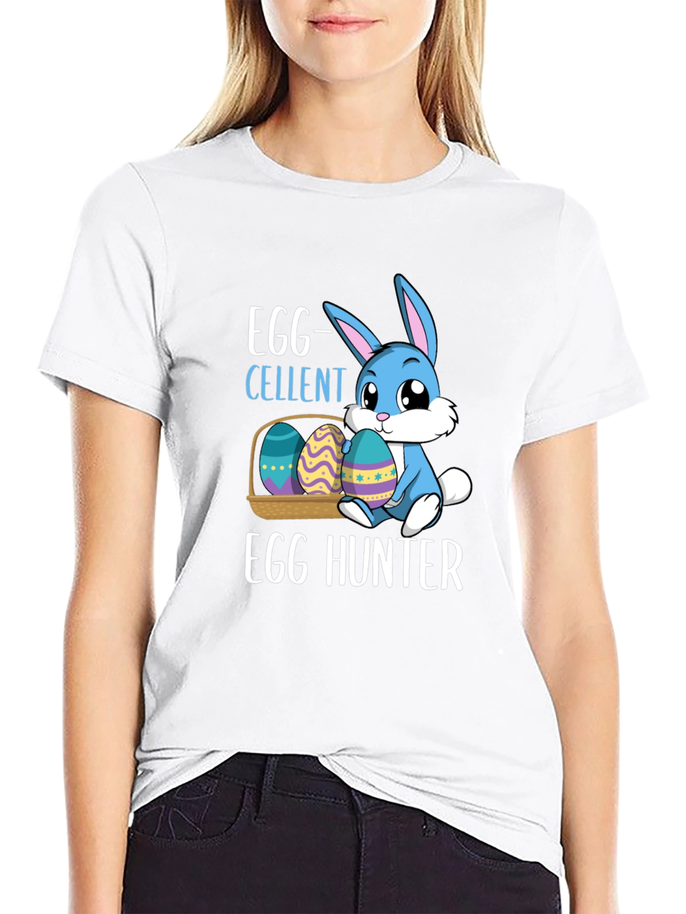 Egg-cellent Easter Bunny Egg Hunter T-Shirt