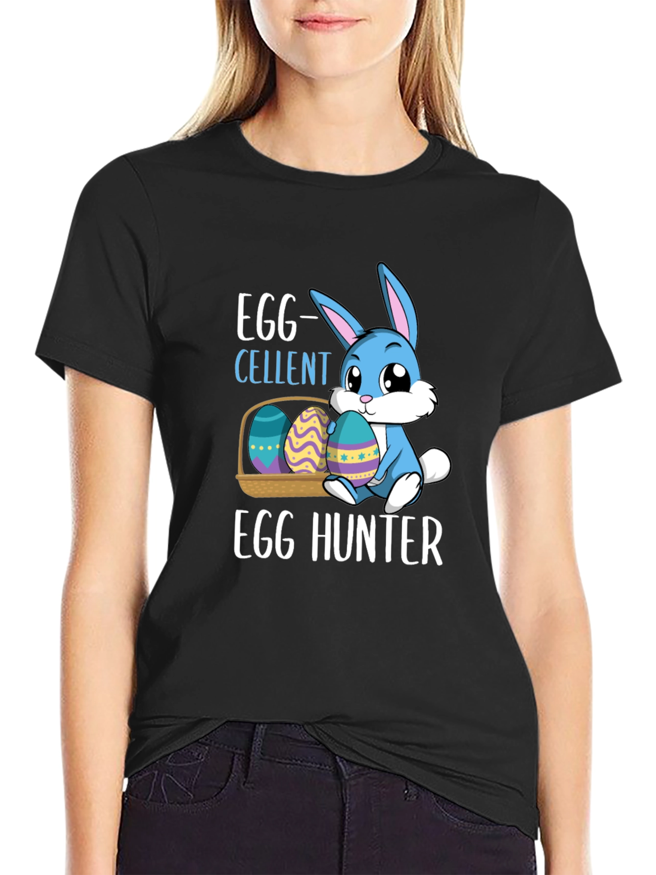 Egg-cellent Easter Bunny Egg Hunter T-Shirt