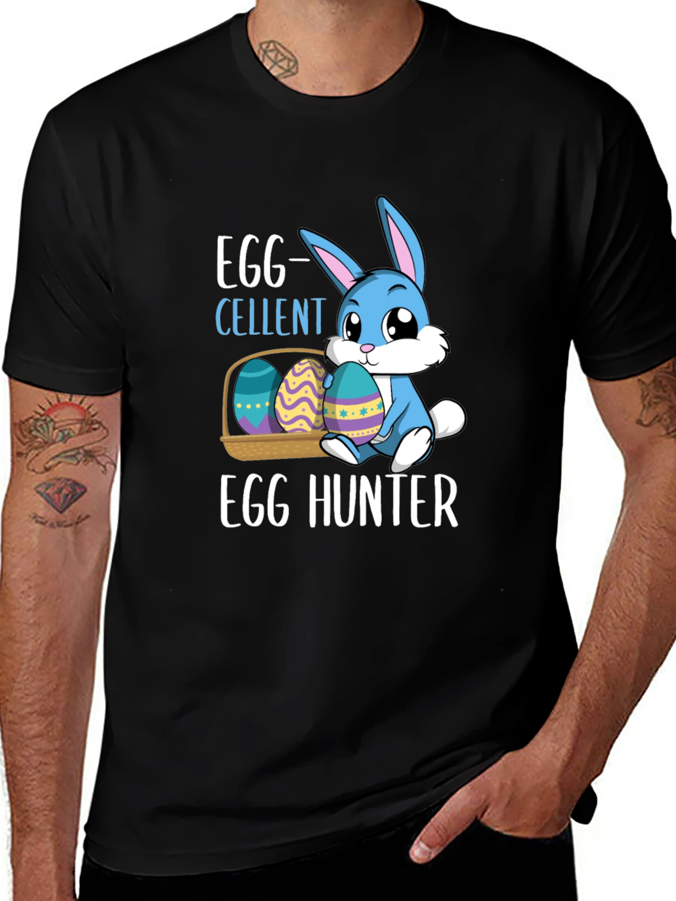 Egg-cellent Easter Bunny Egg Hunter T-Shirt