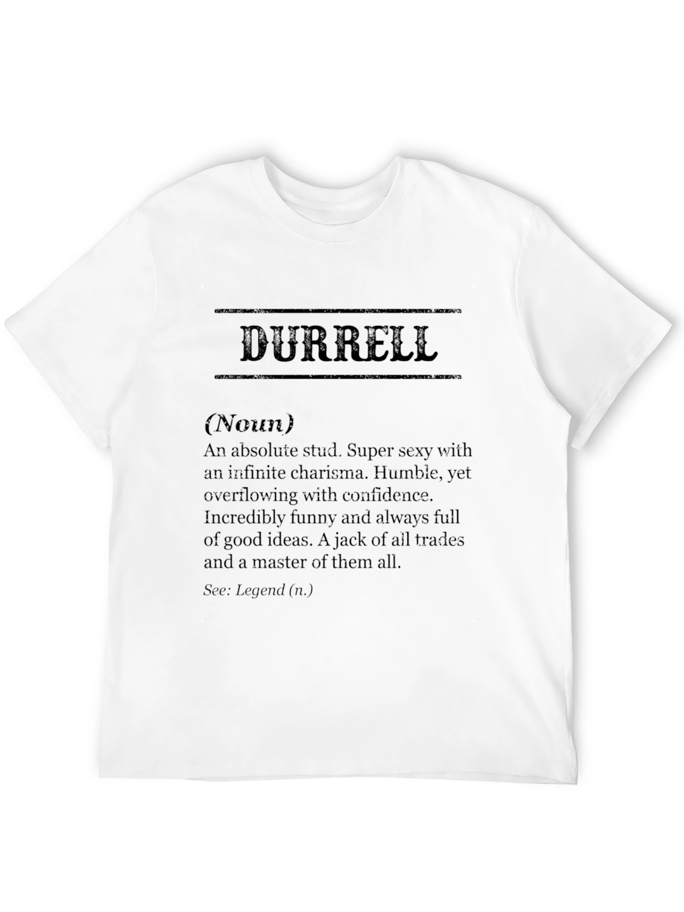 Durrell Definition T-Shirt - Gift for Durrell