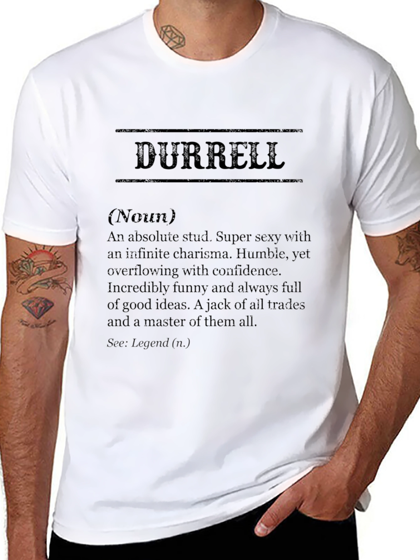 Durrell Definition T-Shirt - Gift for Durrell