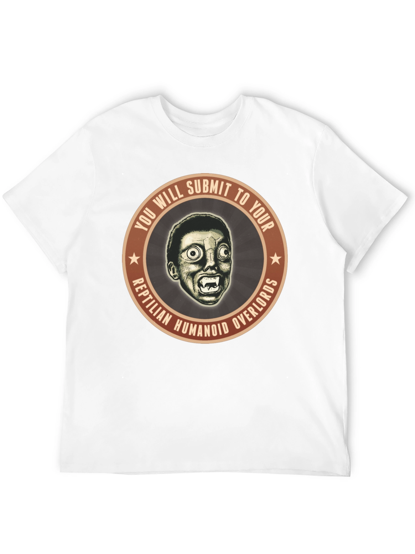 Reptilian Overlords Graphic T-Shirt