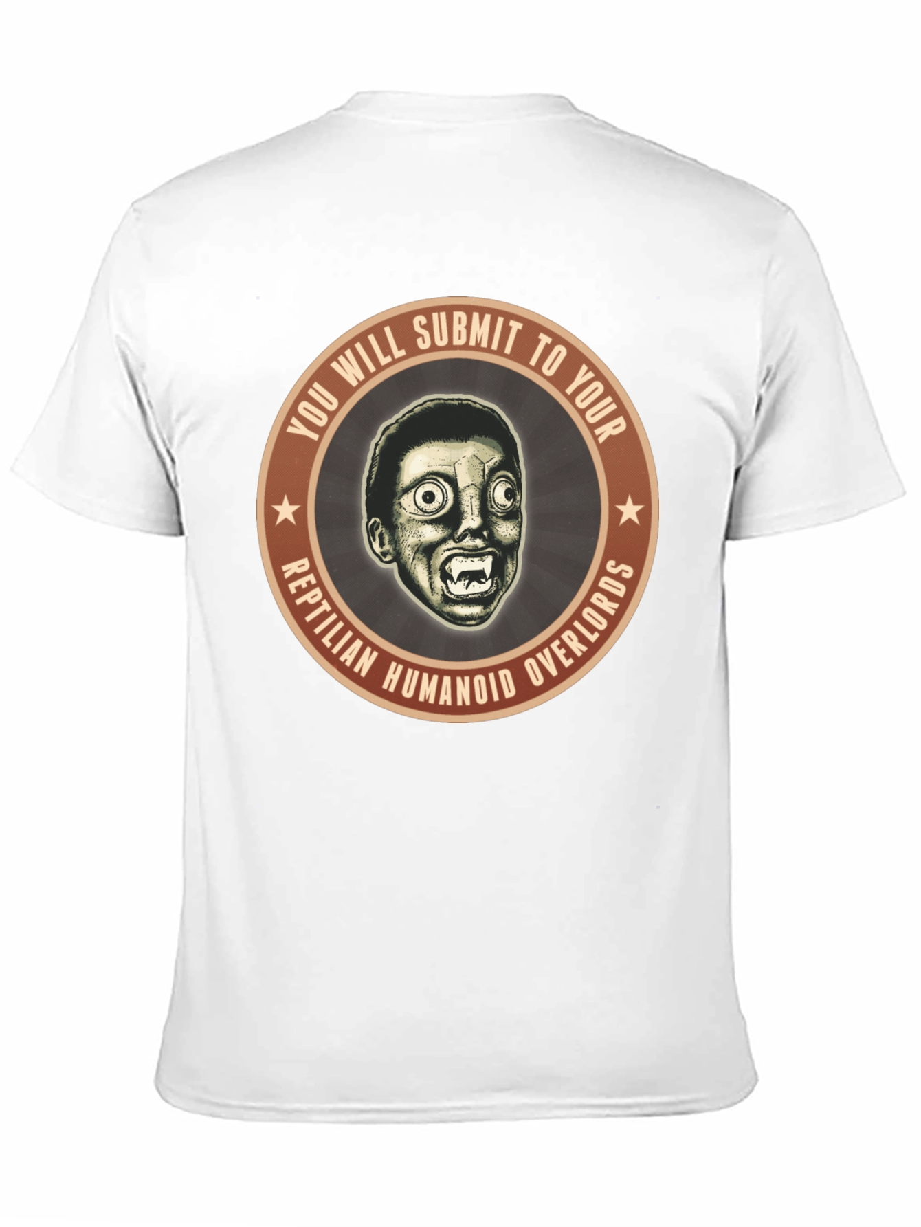 Reptilian Overlords Graphic T-Shirt