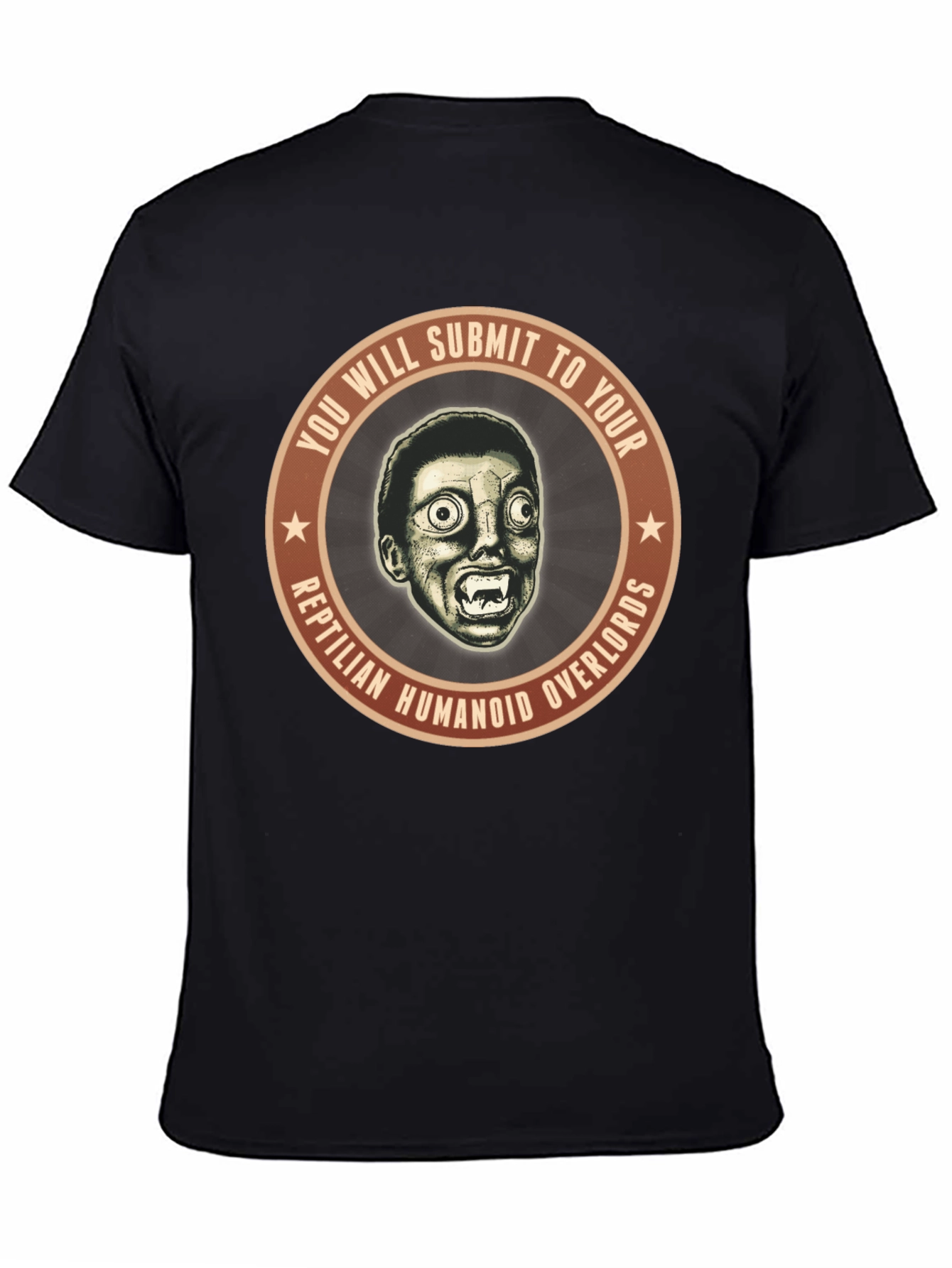 Reptilian Overlords Graphic T-Shirt