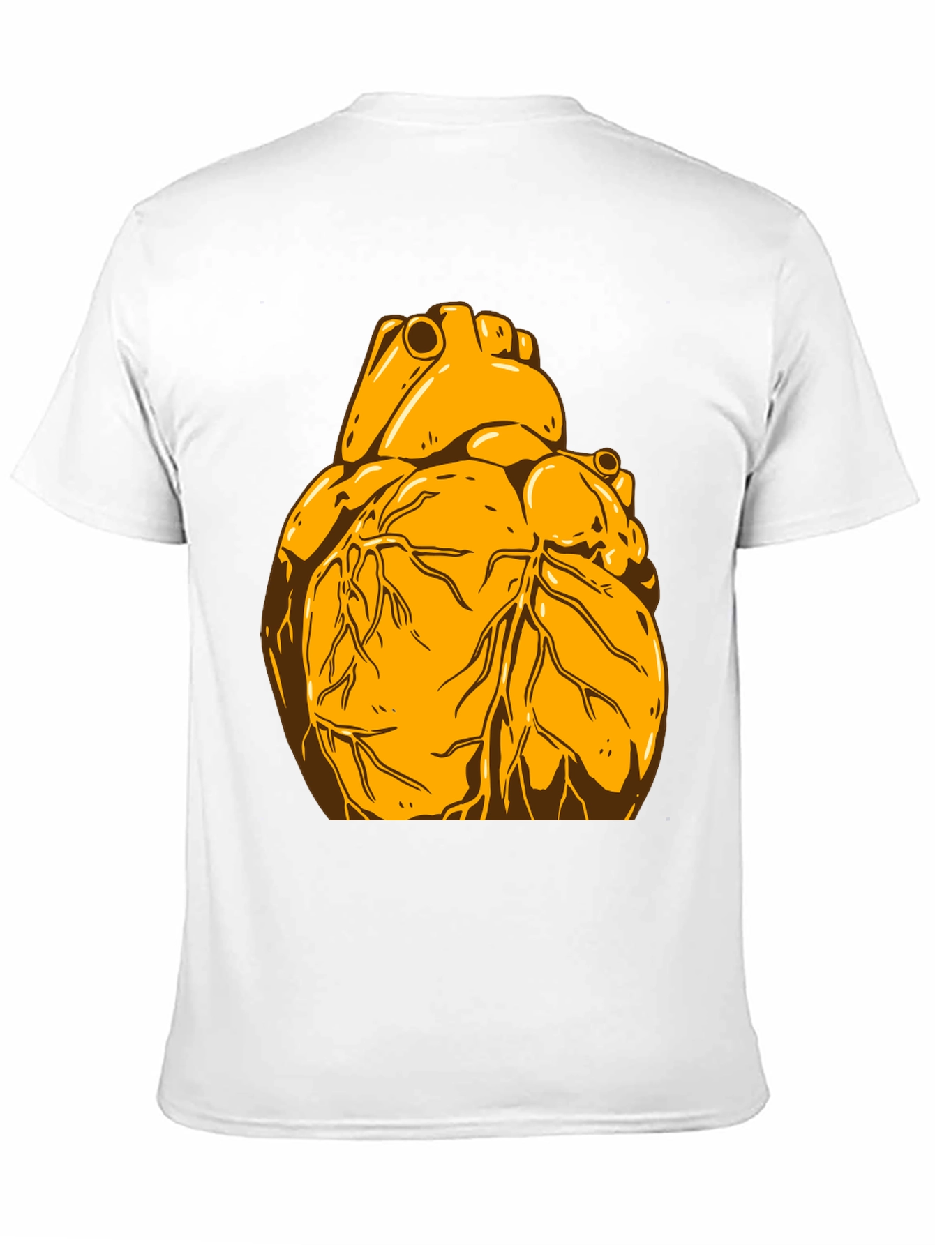 Anatomical Heart Graphic Tee - Black