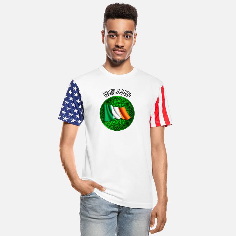 Ireland Shamrock & Irish Flag