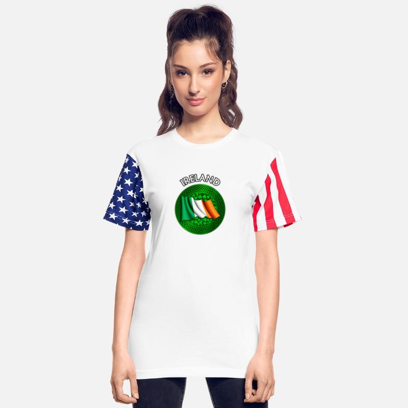Ireland Shamrock & Irish Flag