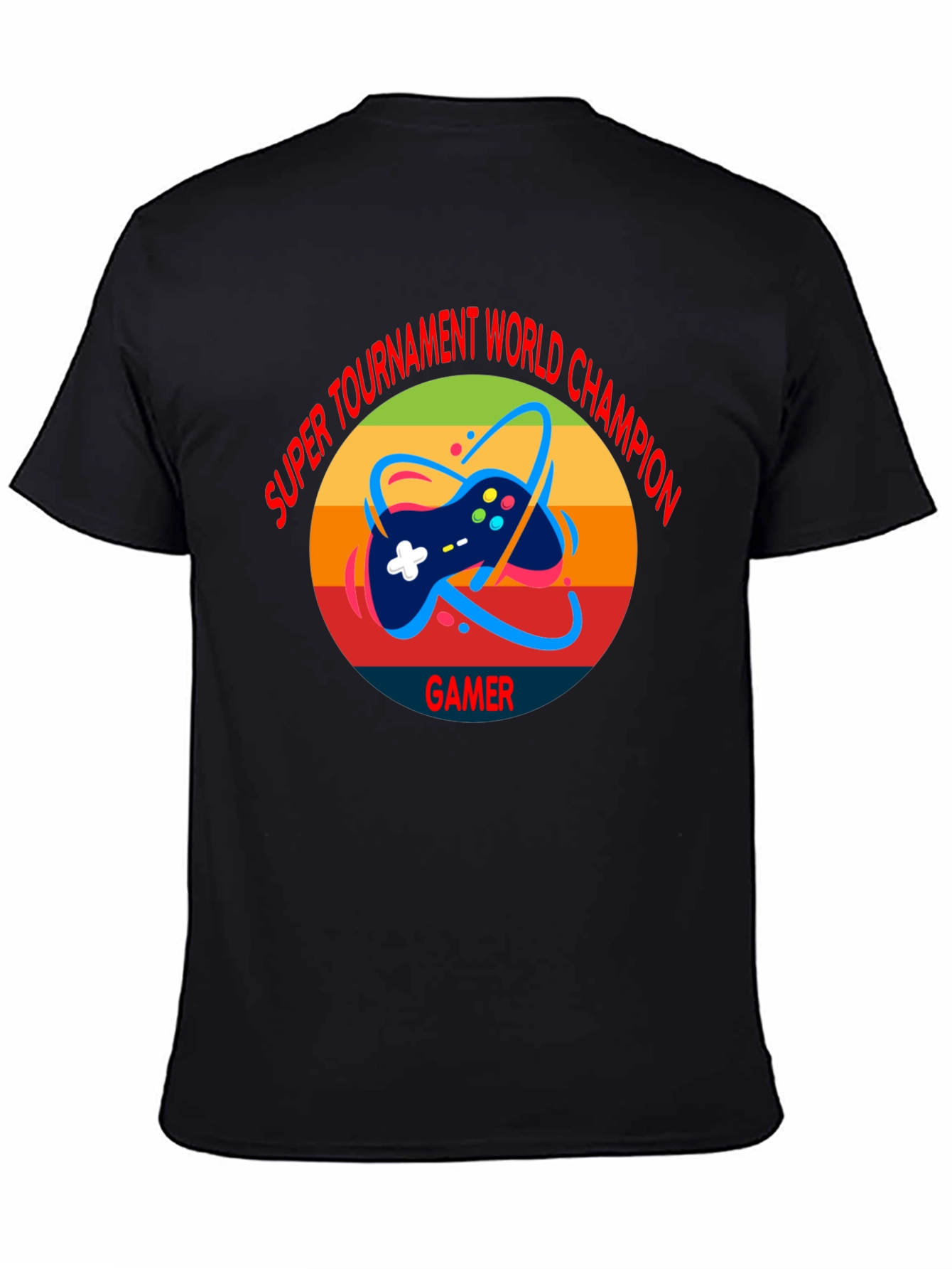 Super Tournament World Champion Gamer T-Shirt