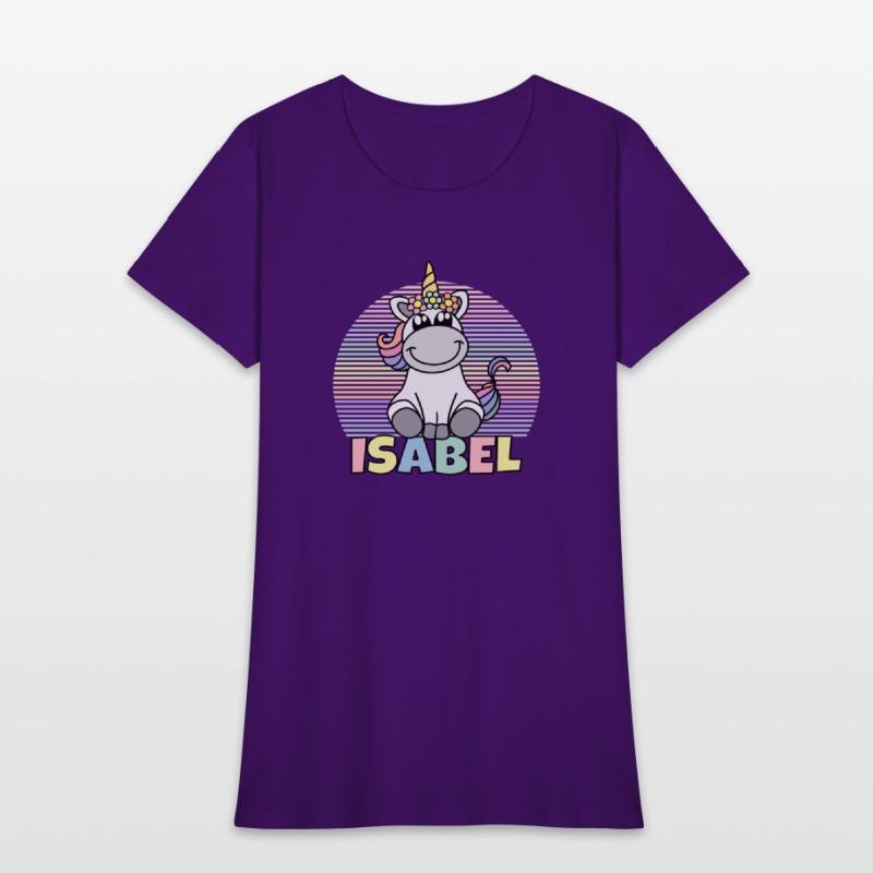 Isabel Name Unicorn