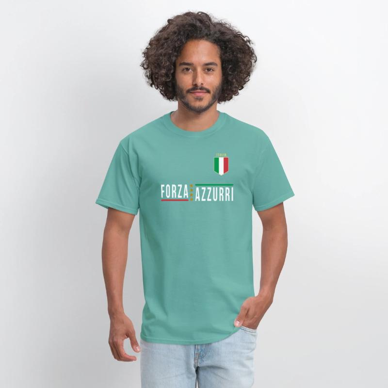 Italy Soccer Jersey 2021 Forza Azzurri Italia