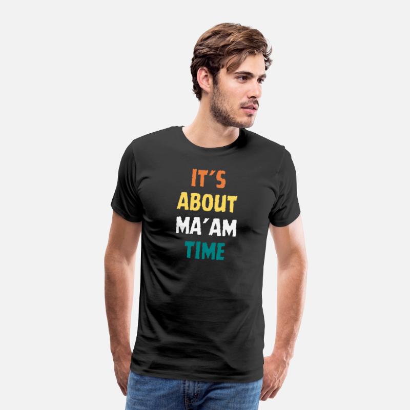 It's About Ma'am Time Shirt Kamala Harris 2024