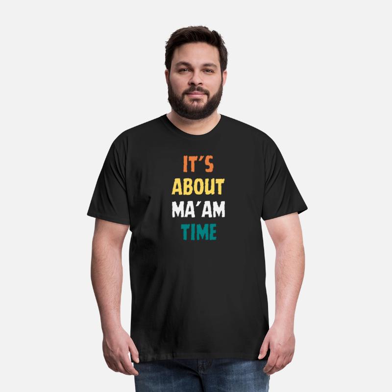 It's About Ma'am Time Shirt Kamala Harris 2024