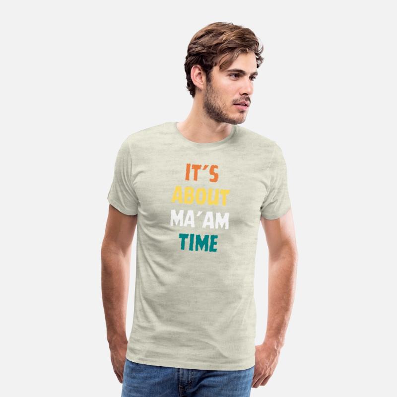 It's About Ma'am Time Shirt Kamala Harris 2024