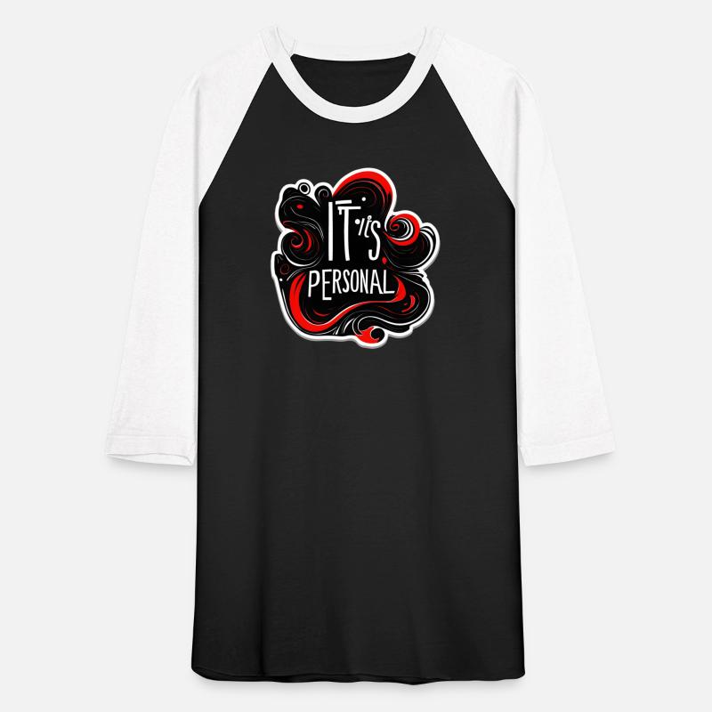 It's Personal Abstract Red-Black-White