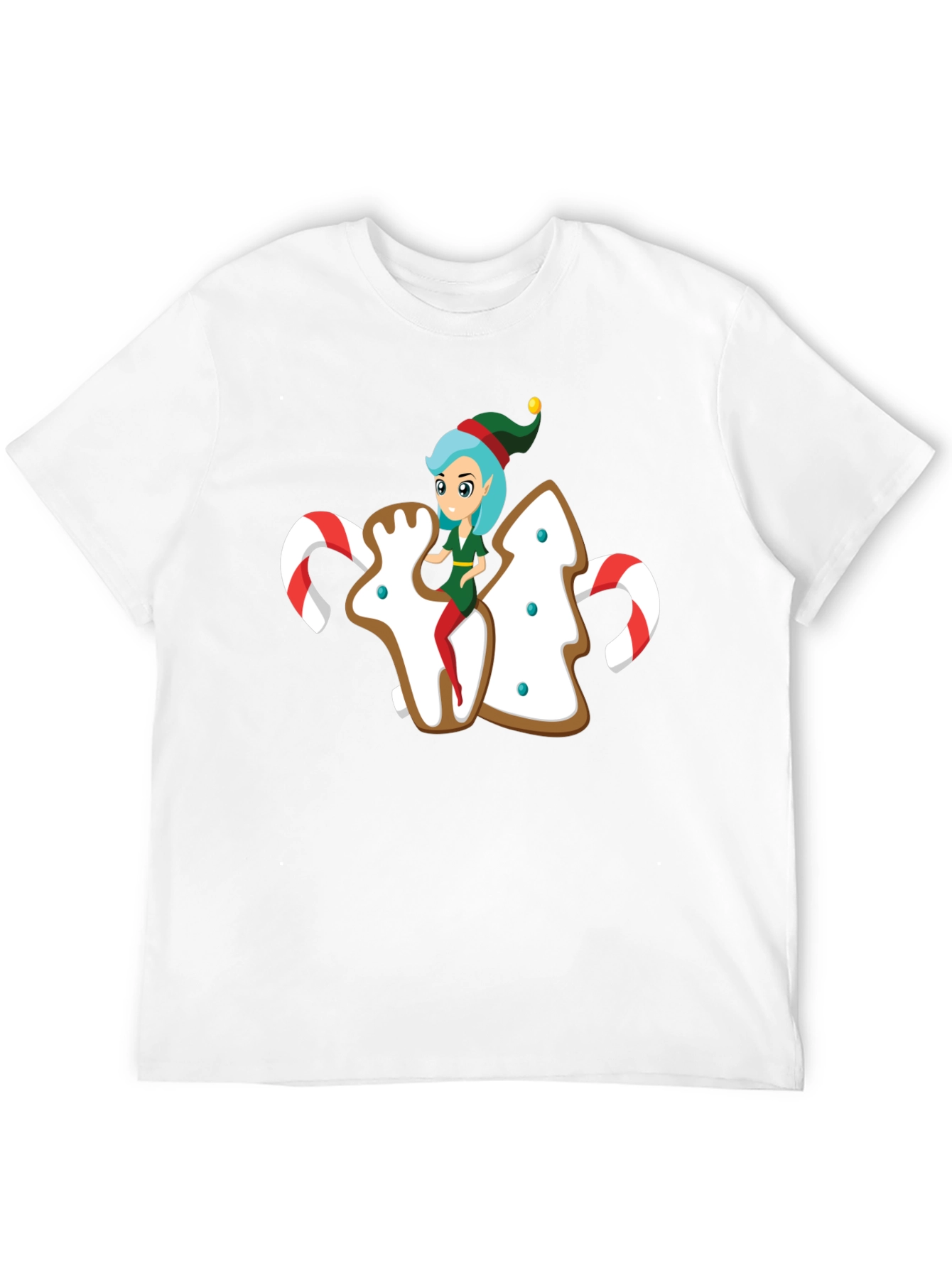 Festive Holiday Elf T-Shirt