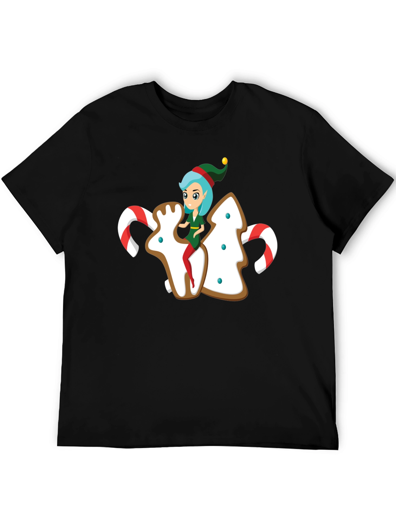 Festive Holiday Elf T-Shirt