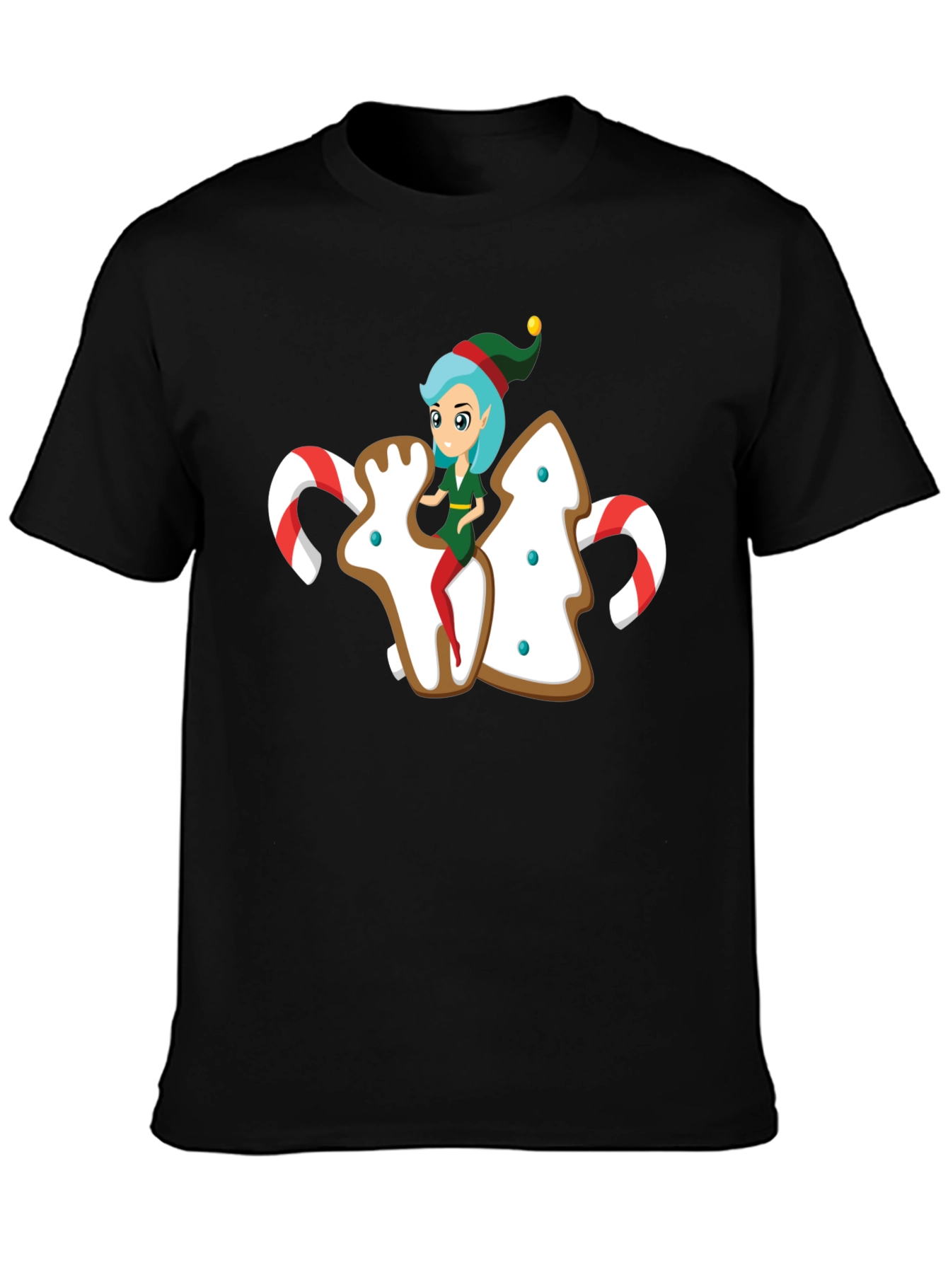 Festive Holiday Elf T-Shirt