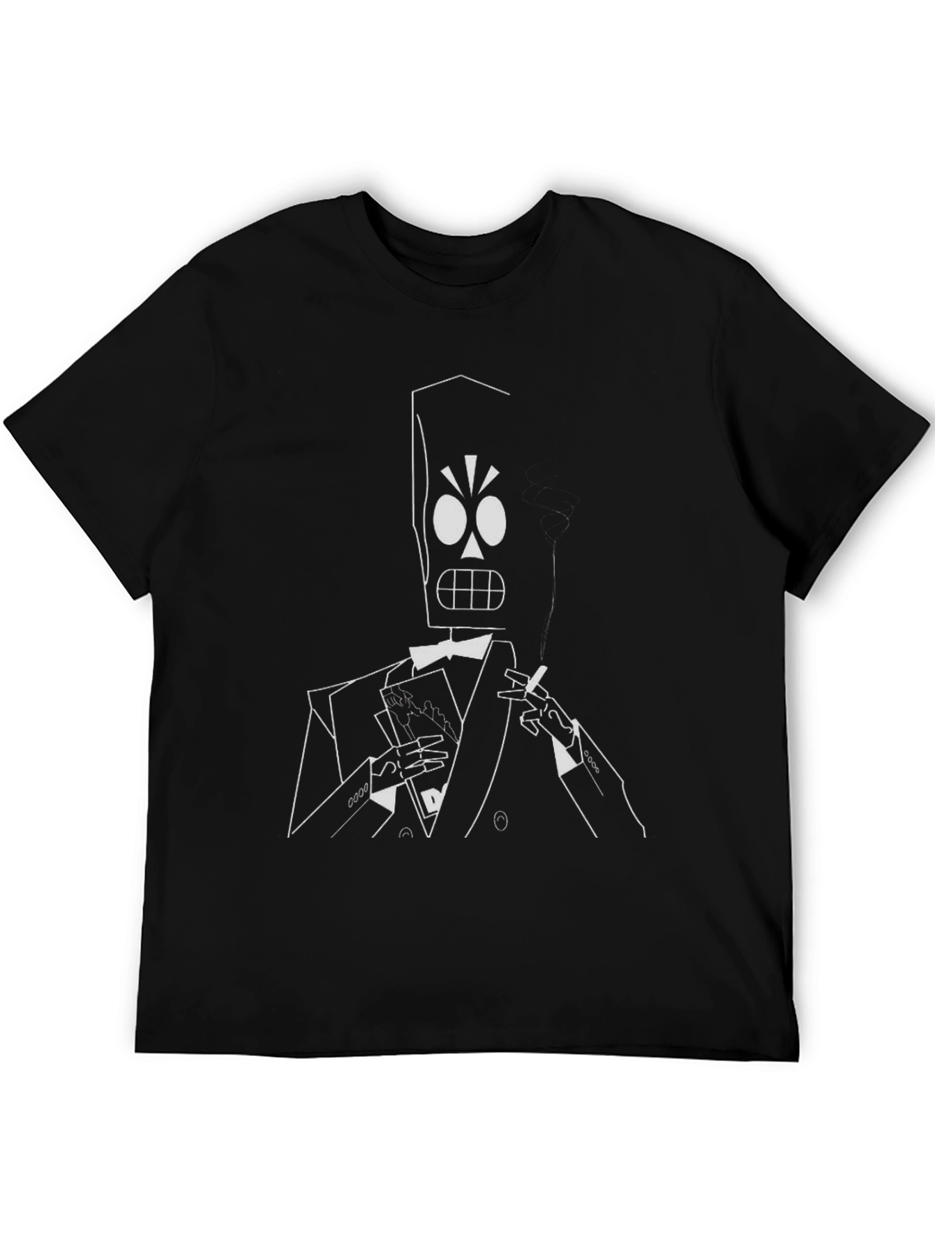 Grim Fandango Style T-Shirt - Black