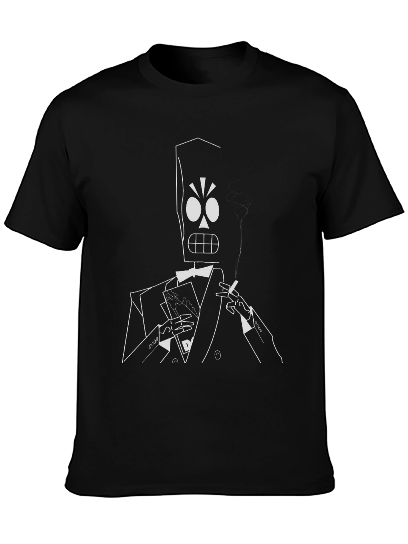 Grim Fandango Style T-Shirt - Black