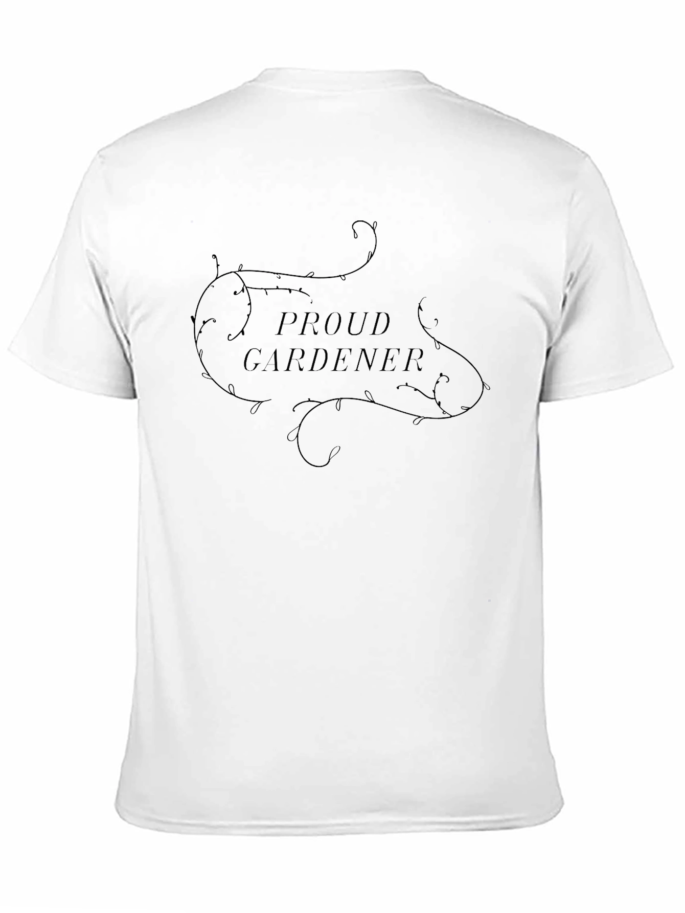 Proud Gardener Graphic T-Shirt - Black