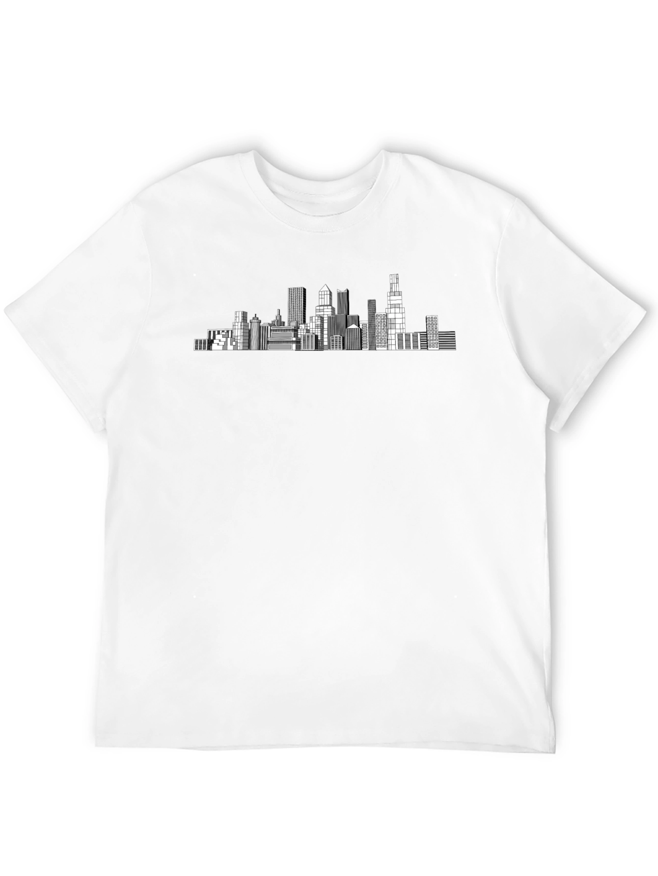 Cityscape Graphic Tee - Urban Style T-Shirt