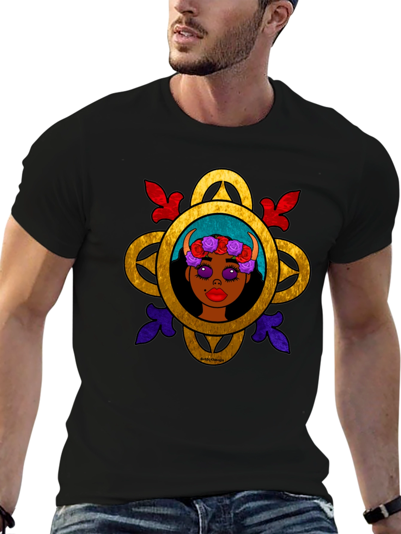 Mystic Taurus Graphic Tee - Black Unisex