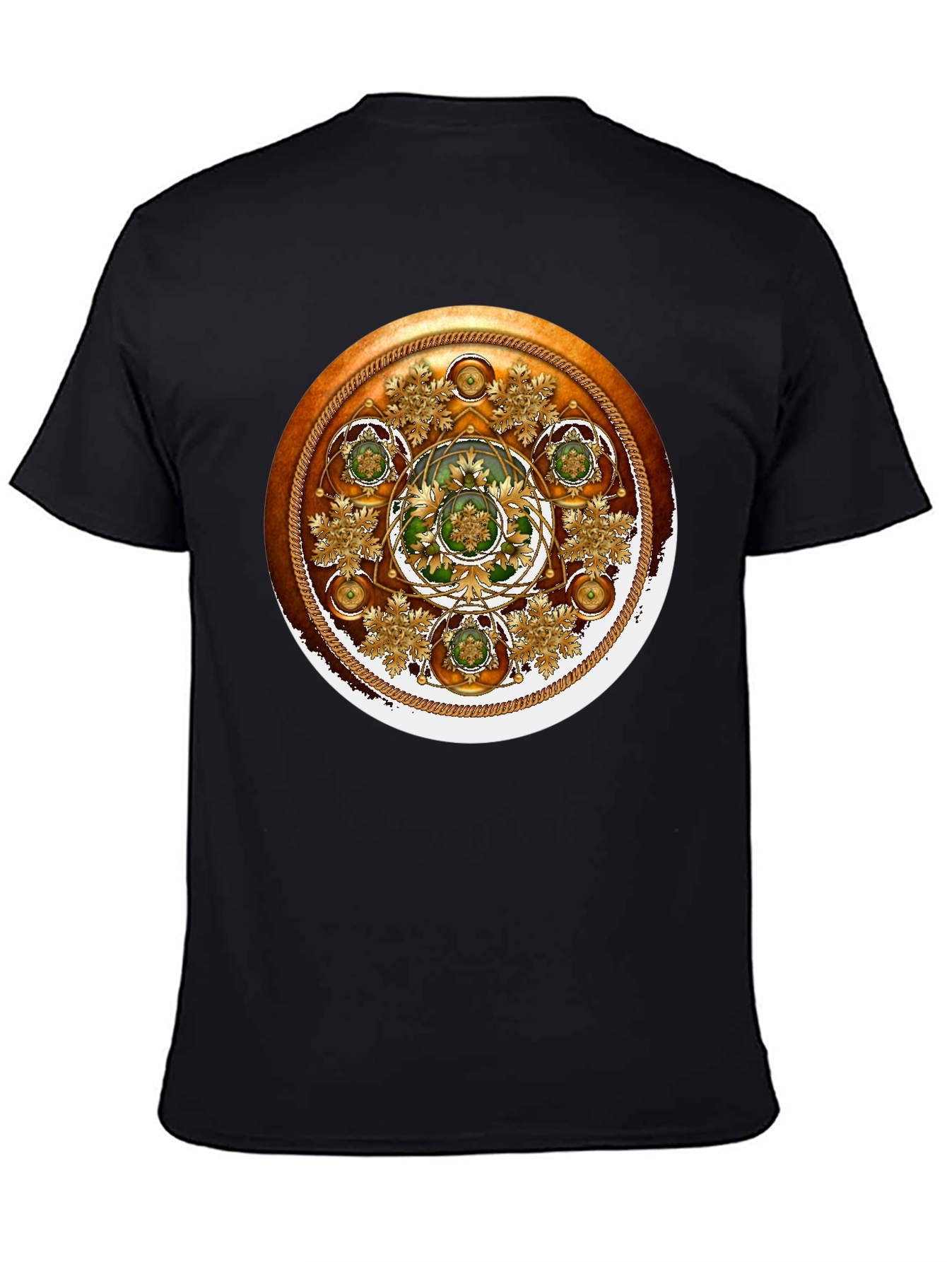 Ornate Celtic Medallion Graphic Tee