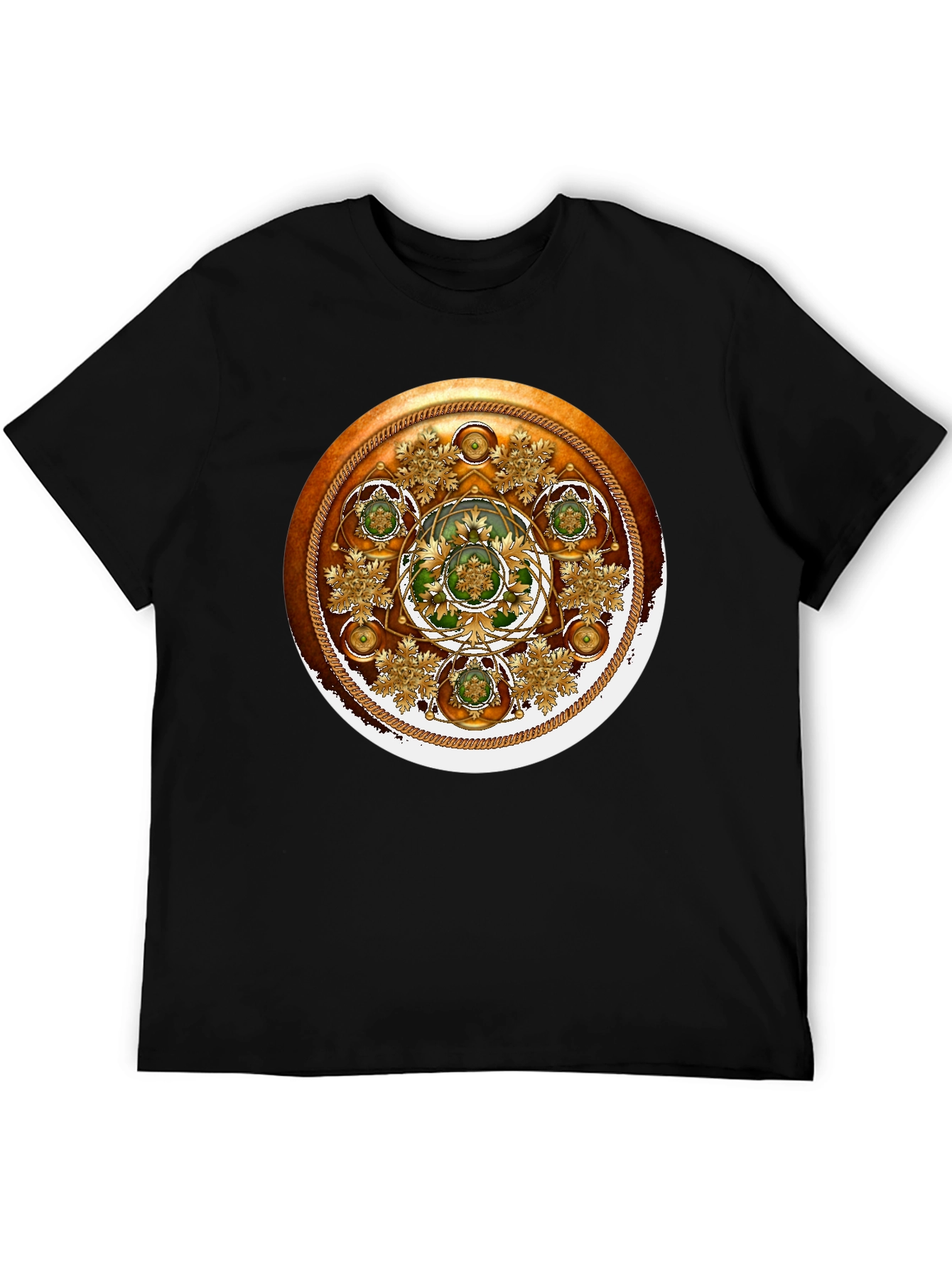 Ornate Celtic Medallion Graphic Tee