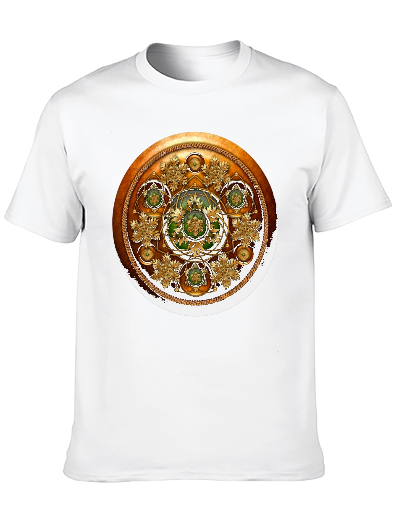 Ornate Celtic Medallion Graphic Tee