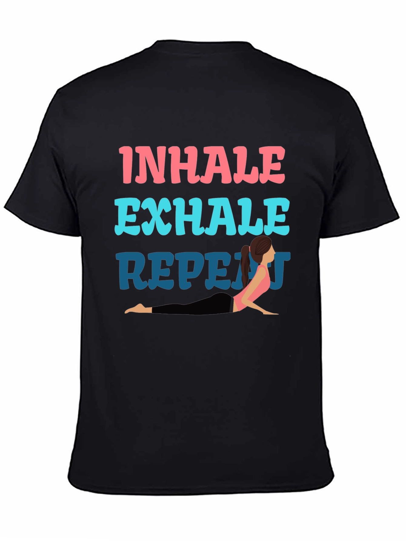 Inhale Exhale Yoga Graphic Tee