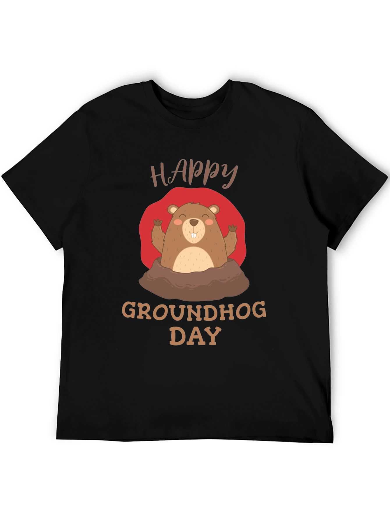 Happy Groundhog Day Graphic Tee