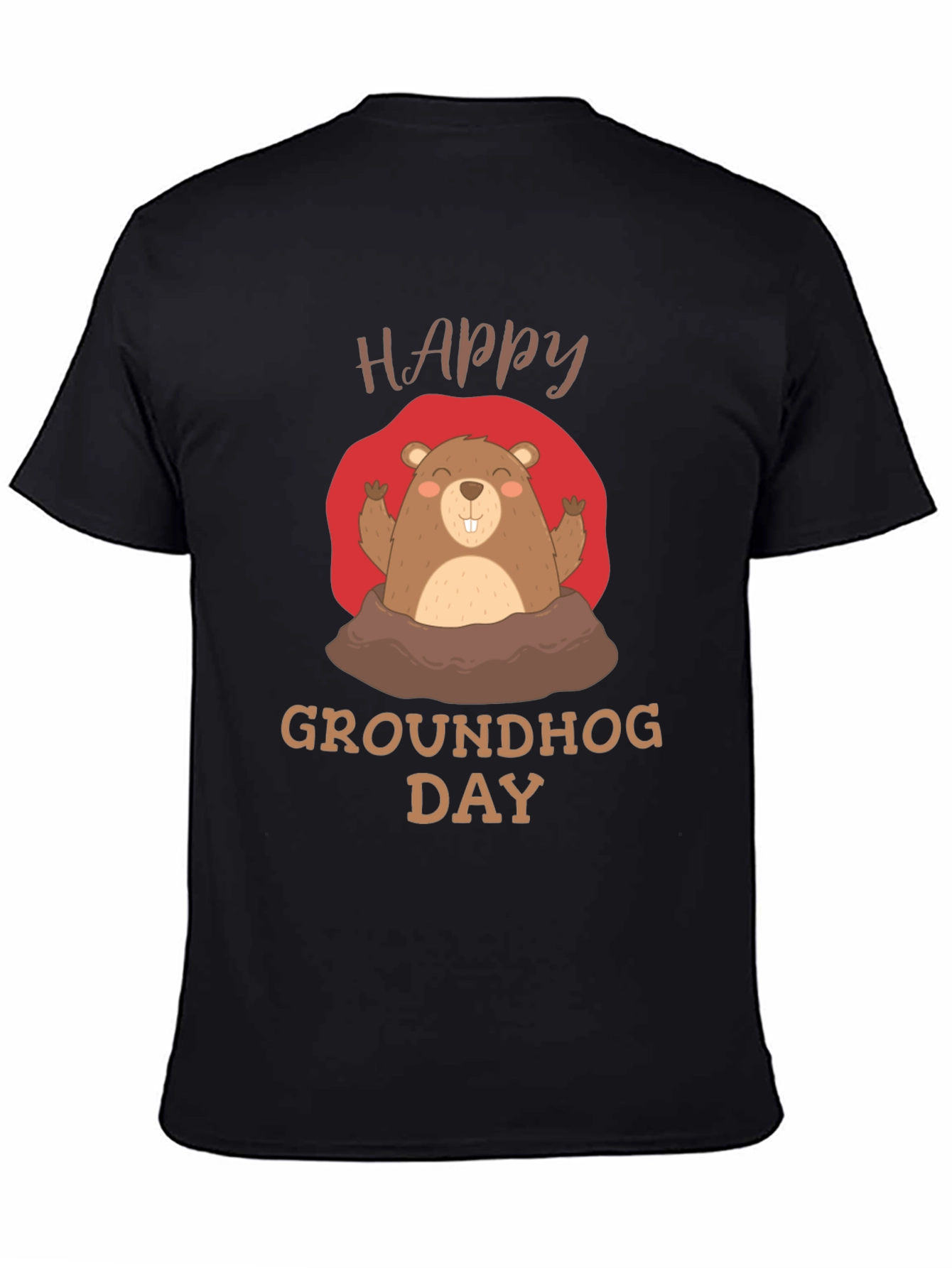 Happy Groundhog Day Graphic Tee