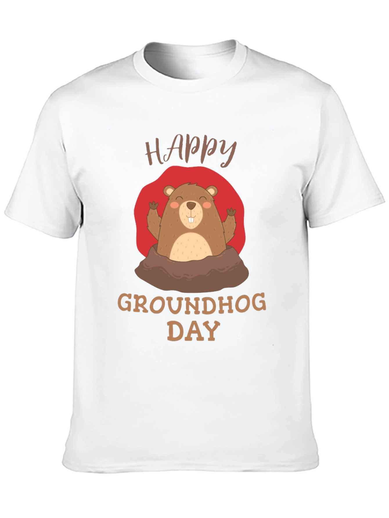 Happy Groundhog Day Graphic Tee