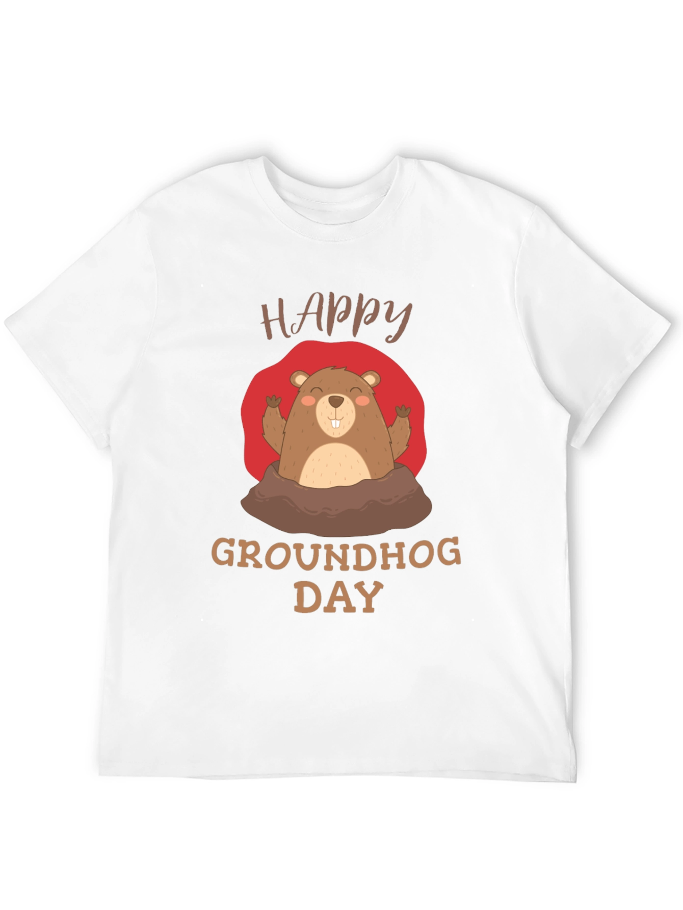 Happy Groundhog Day Graphic Tee