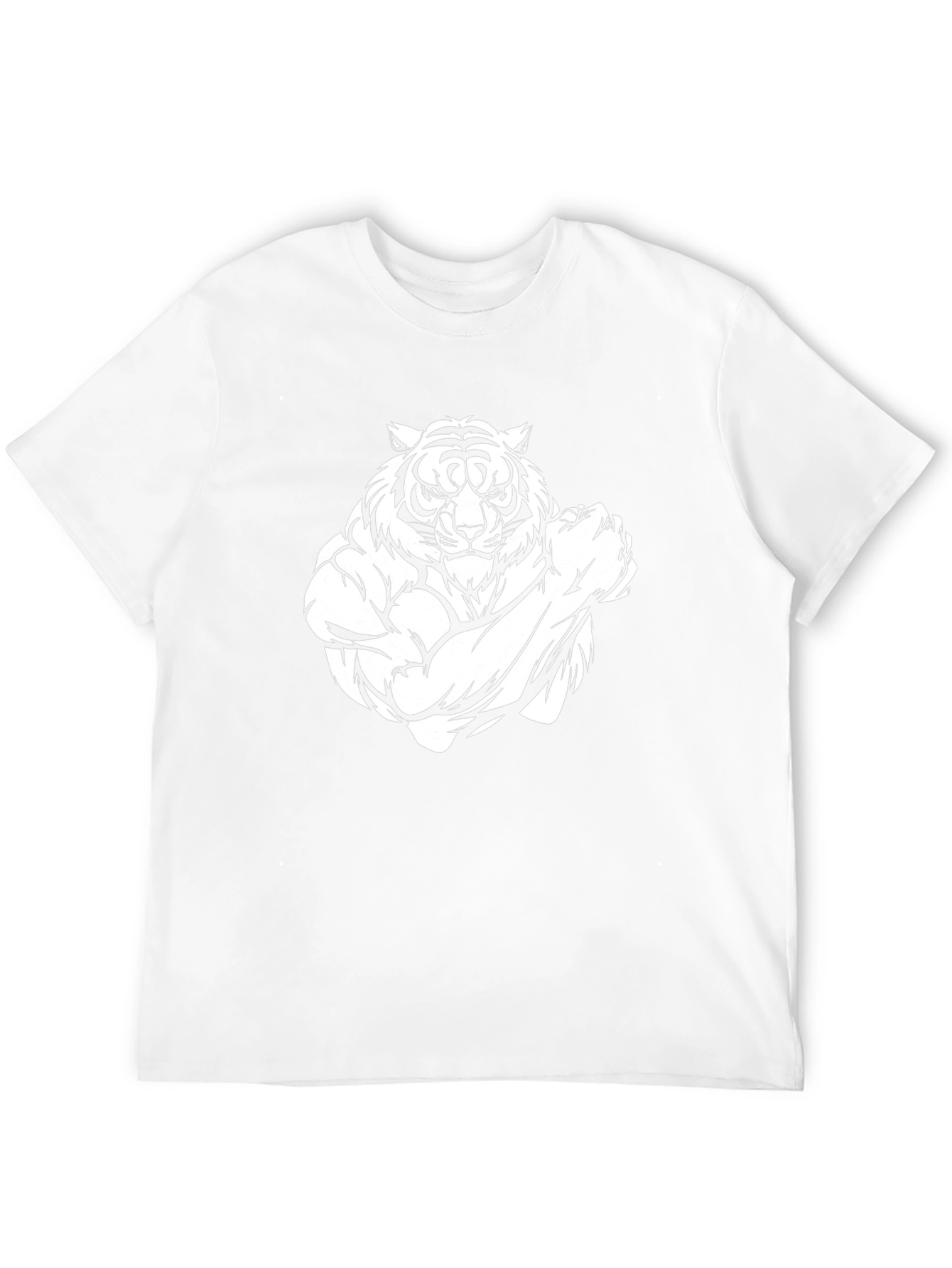 Tiger Muscle Graphic Tee - Black