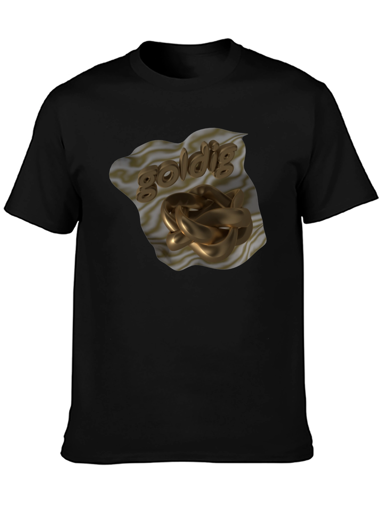 Golddig T-Shirt - Unique Graphic Design
