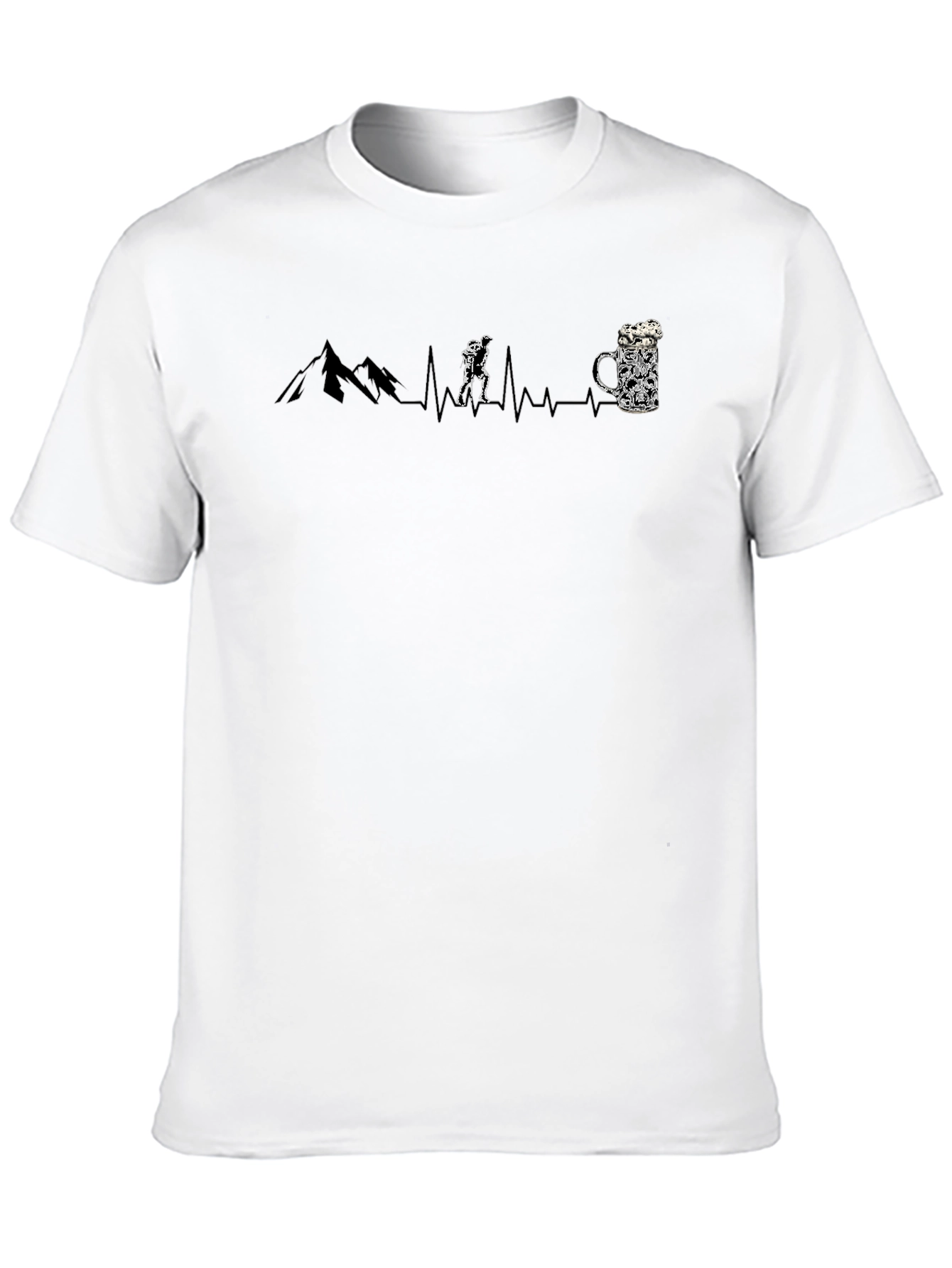 Mountain Hiking & Beer T-Shirt
