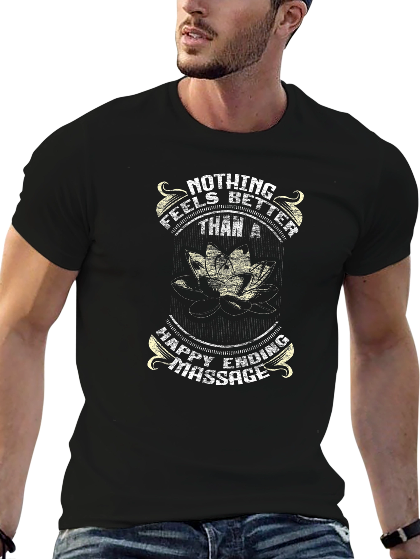 Funny Massage T-Shirt - Happy Ending Tee