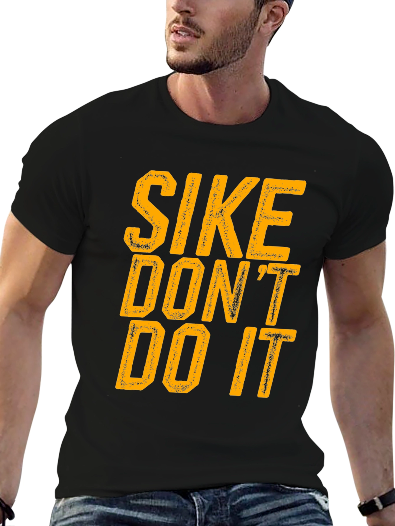 SIKE DONT DO IT - Graphic Print T-Shirt