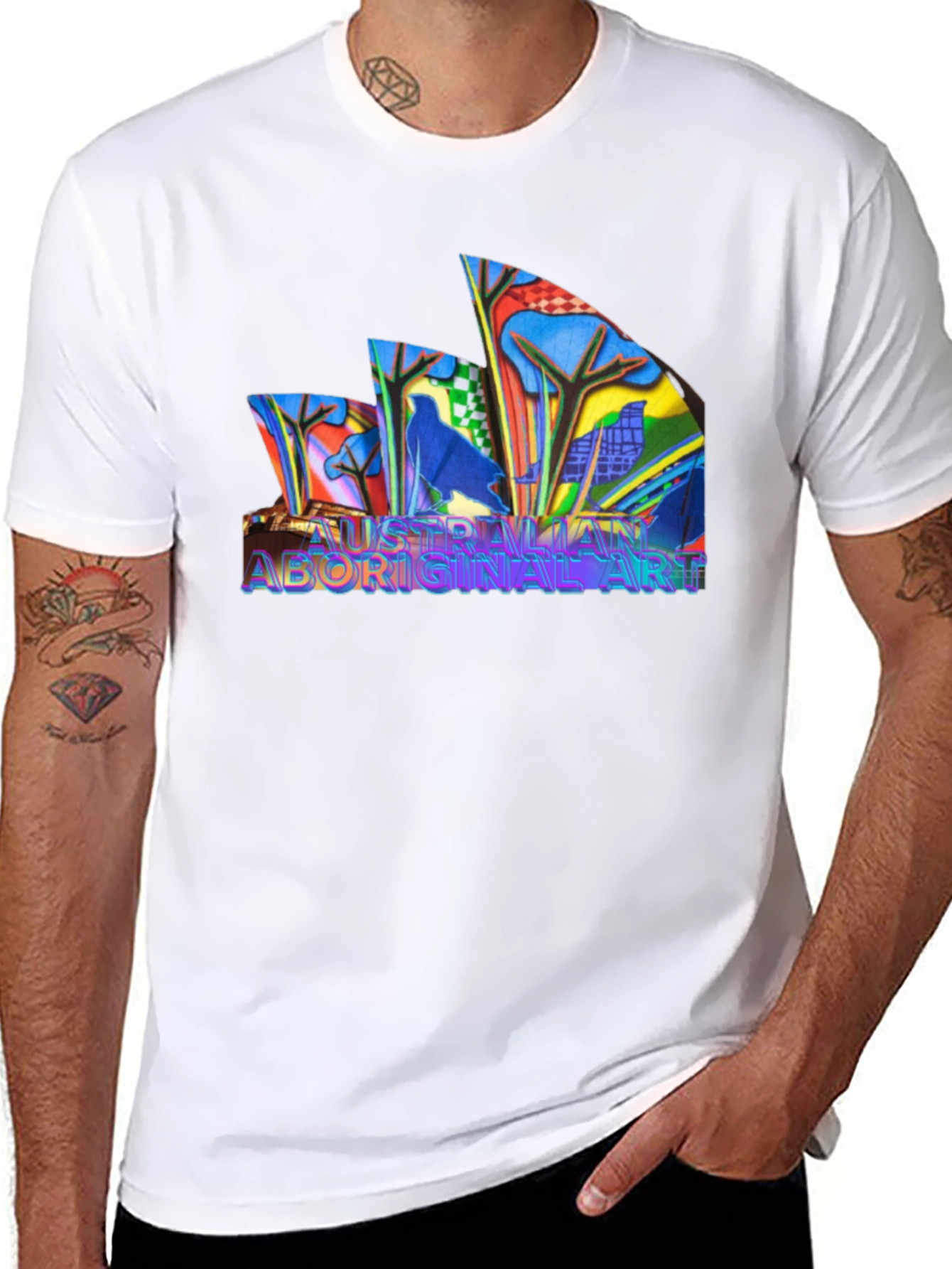 Aboriginal Art Graphic T-Shirt