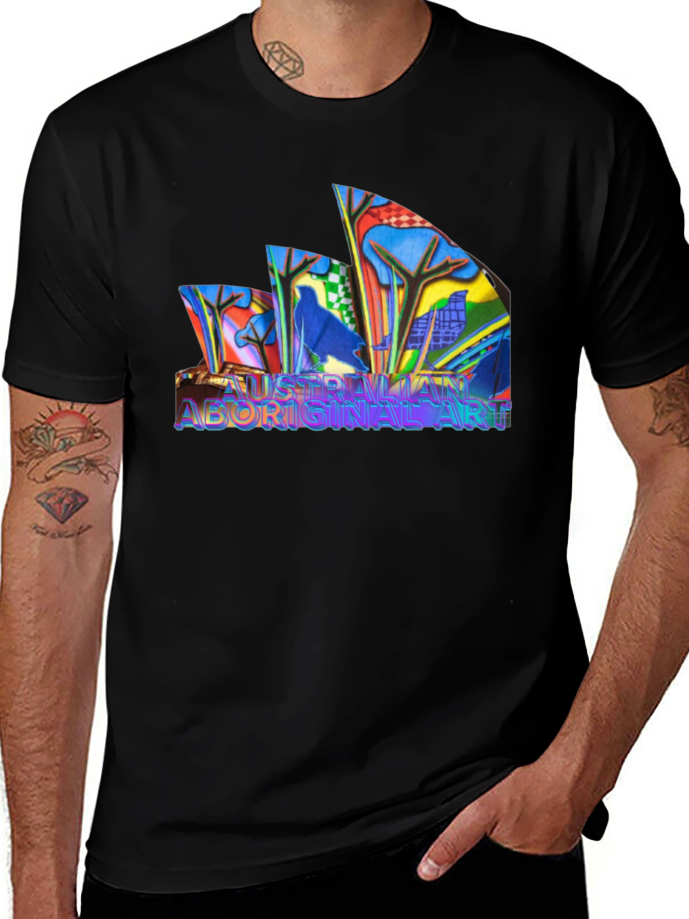 Aboriginal Art Graphic T-Shirt