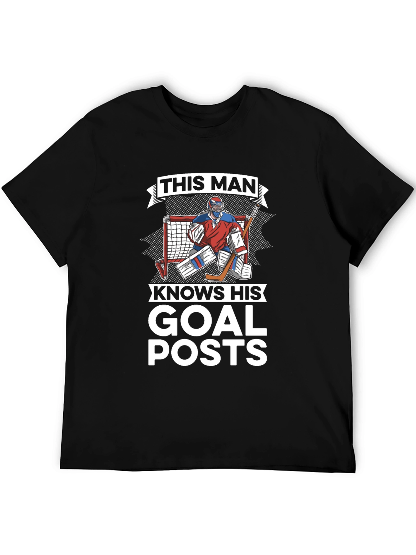Hockey Goalie Goal Posts T-Shirt