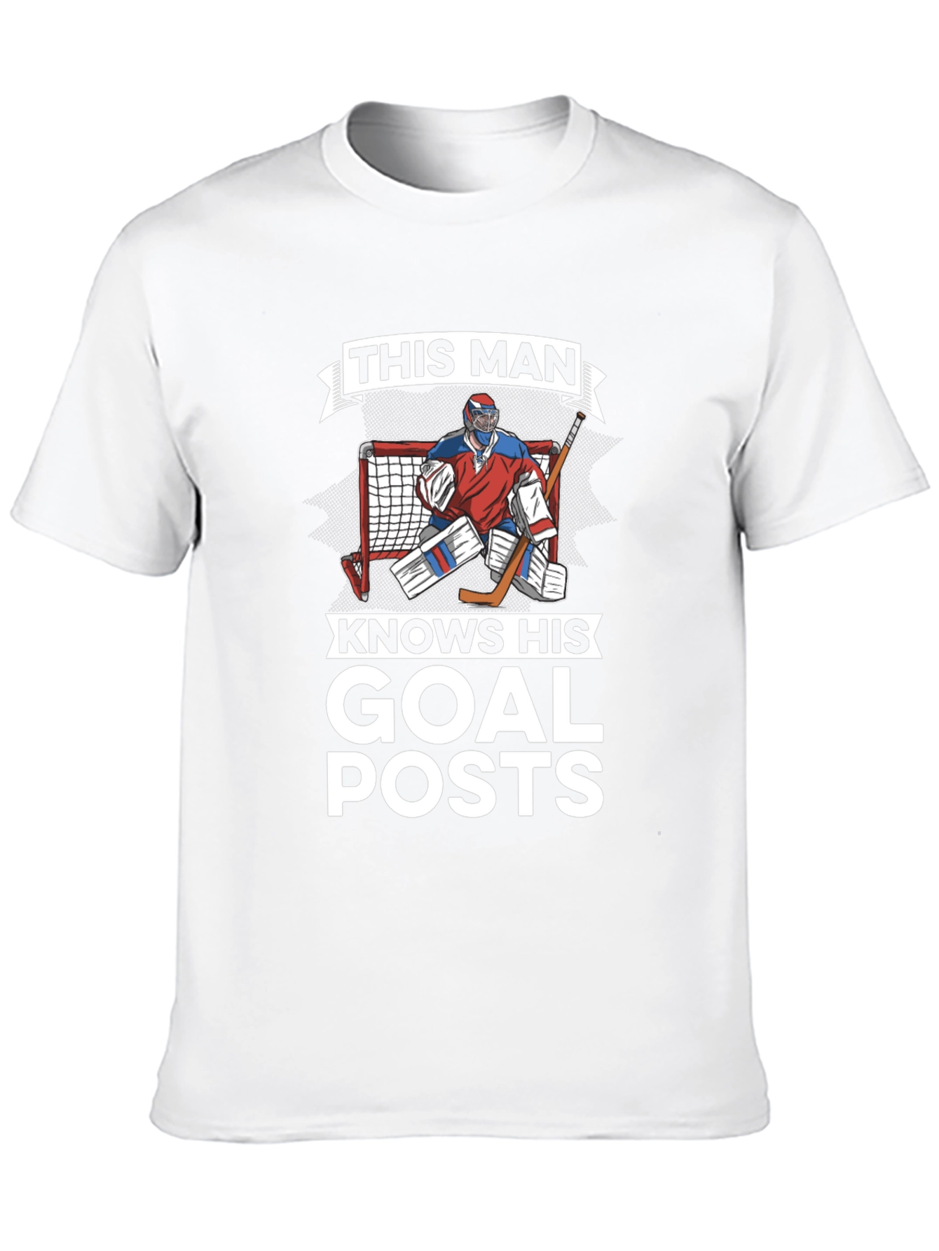 Hockey Goalie Goal Posts T-Shirt